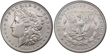 2023 $1 Morgan Dollar First Day of Issue MS70