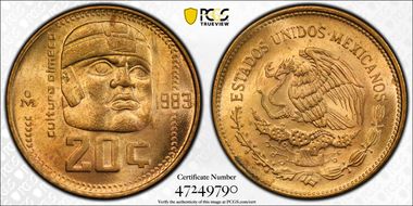 1983-Mo 20C KM-491 MS66