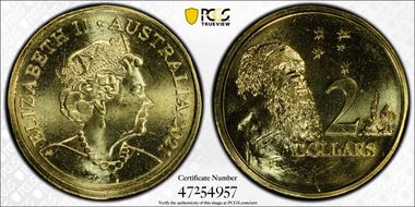 2021 $2 MS66