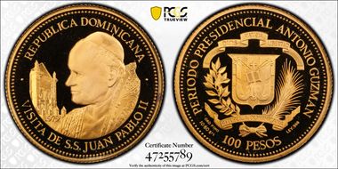 1979 100 P Visit of Pope John Paul II PR69DCAM
