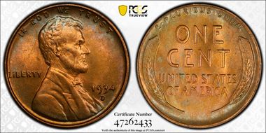 1934-D/D 1C RPM, FS-504 MS65RB