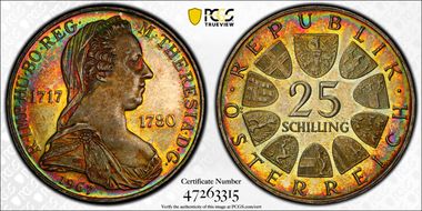 1967 25 Sch Maria Theresa PR62