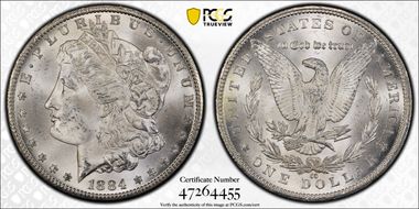 1884-CC $1 MS64