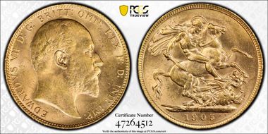 1905-P Sov S-3972 MS63