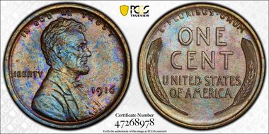 1916 1C MS64BN