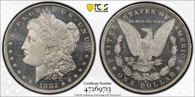 1882-O $1 MS64+ DMPL