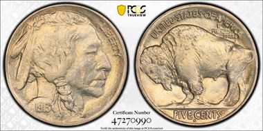 1913-S 5C Type 2 MS64