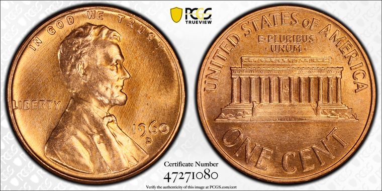 Cert 47271080 - Coin Image