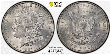 1897 $1 MS61