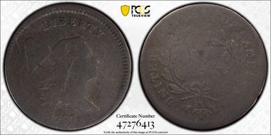 1797 1/2C C-1, 1 Above 1 AG3BN
