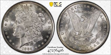 1884-CC $1 MS64