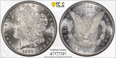 1878-S $1 MS64