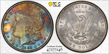 1885 $1 MS63