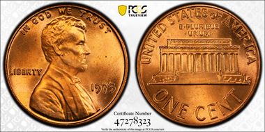1975 1C MS65RD