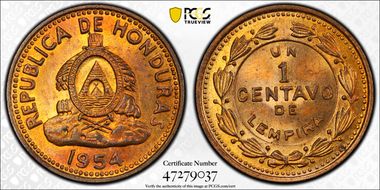 1954 1C KM-77.2 MS65RD