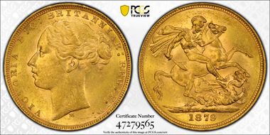 1879-M Sov S-3857 Long Tail MS61