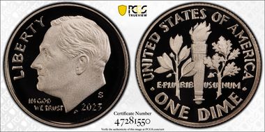 2023-S 10C First Strike PR70DCAM