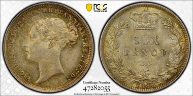 1886 6D S-3912 MS62