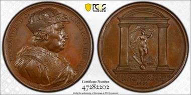 (1731) Medal Eimer-526 Bronzed AE King Edward IV SP63