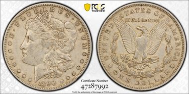 1890-O $1 XF45
