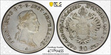 1831-A 20 Kr KM-2147 N1