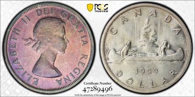 1959 S$1 MS63
