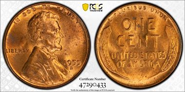 1955-D 1C RPM FS-503 MS63RD