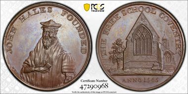 1799 Tk 1/2D DH-304 Warwickshire, Nickson's MS64BN