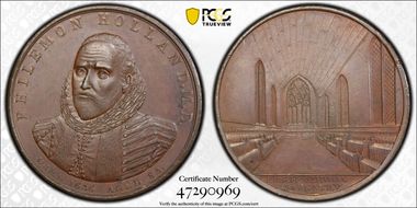 (c.1790) Tk 1D DH-41 Warwickshire, Coventry MS63BN