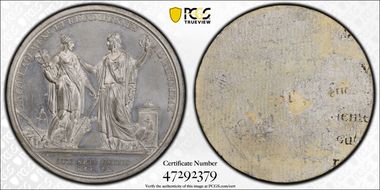 No Date P Medal Hennin-871 Obv Cliché SP1