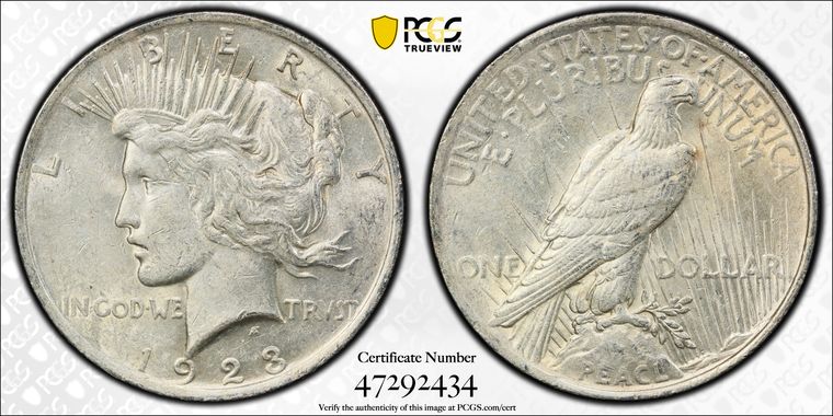 Cert 47292434 - Coin Image