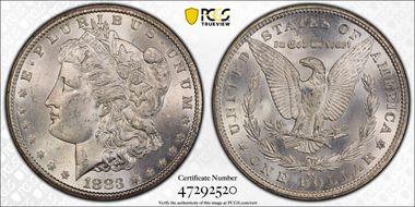 1883-CC $1 MS62