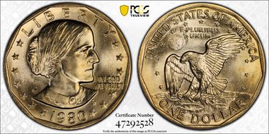 1980-P SBA$1 MS66