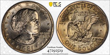 1981-S SBA$1 MS64