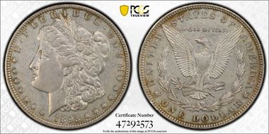 1893 $1 XF45