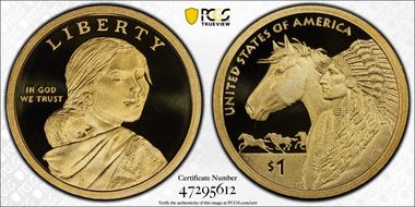 2012-S $1 Native American PR69DCAM