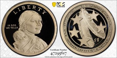 2021-S $1 Native American PR70DCAM