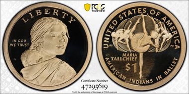 2023-S $1 Native American First Strike PR70DCAM