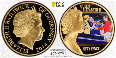 2014 50p The World Cup, 1966 PL69