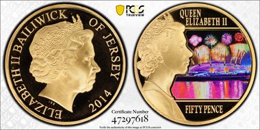 2014 50p The New Millennium PL69