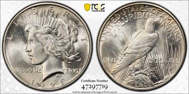 1926-D $1 MS61