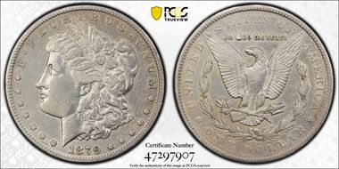 1879-CC $1 VAM 3, Capped Die N1