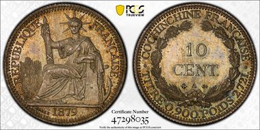 1879-A 10C Lec-17 MS66