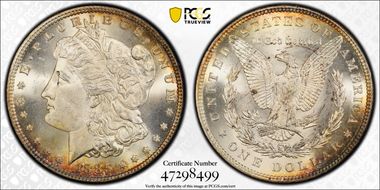 1885 $1 MS64