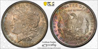 1891 $1 MS64