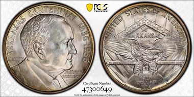 1936 50C Robinson MS67+
