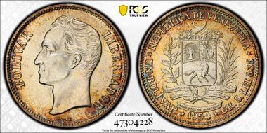 1954 Bolivar MS64