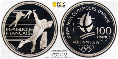1990 100 Fr Speed Skater Gad-7 PR69DCAM