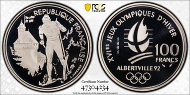 1991 100 Fr XC Skier PR69DCAM