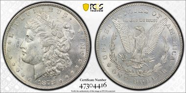 1878 7/8TF $1 Strong MS62